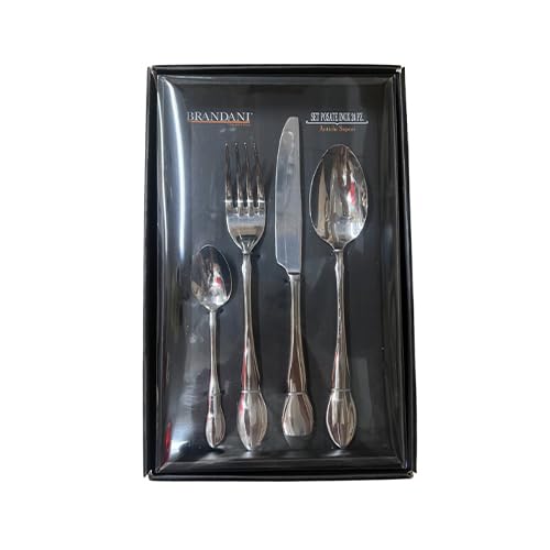 Brandani 82430, set 24 posate Antichi Sapori inox