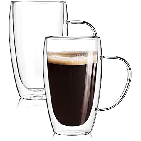 Wells Double Walled Glass Coffee Mugs Cover