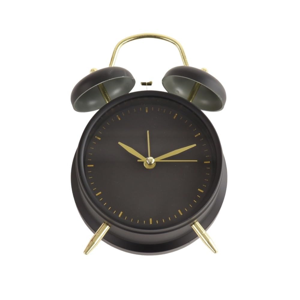 Retro Twin Bell Alarm Clock - Loud & Silent -4 Retro Twin Bell Alarm Clock - Loud & Silent -4