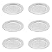 Leonardo City Platz-Teller, runder Glas-Teller, transparenter Speise-Teller aus Glas, 6er Set, Ø 310 mm, 080164