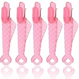 Nadeleinfädler, Alluring Nadeleinfädler für Nähmaschinen Einfädelhilfe, Nähmaschinen Zubehör Grüner Kunststoff Fisch für Handnähen und Nähmaschinen (4-5 PCS Rot 2)