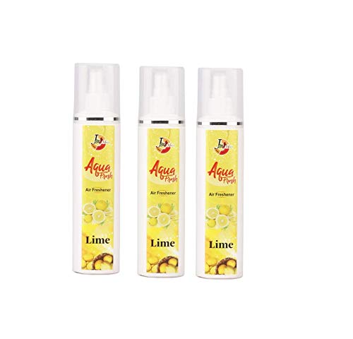 Aqua Lime Non Alcoholic Long Lasting Water Base Air Freshener (Pack of 3, 200 ml Each)-image-0