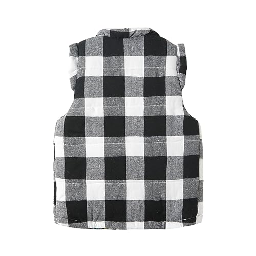 LittleSpring Girls Winter Puffer Vest Lightweight Quilted Vest Outerwear Warm2