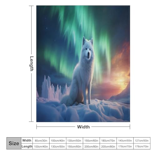 Plaid moelleux Arctic Renard d'une douceur d'exception 100x130 - 6