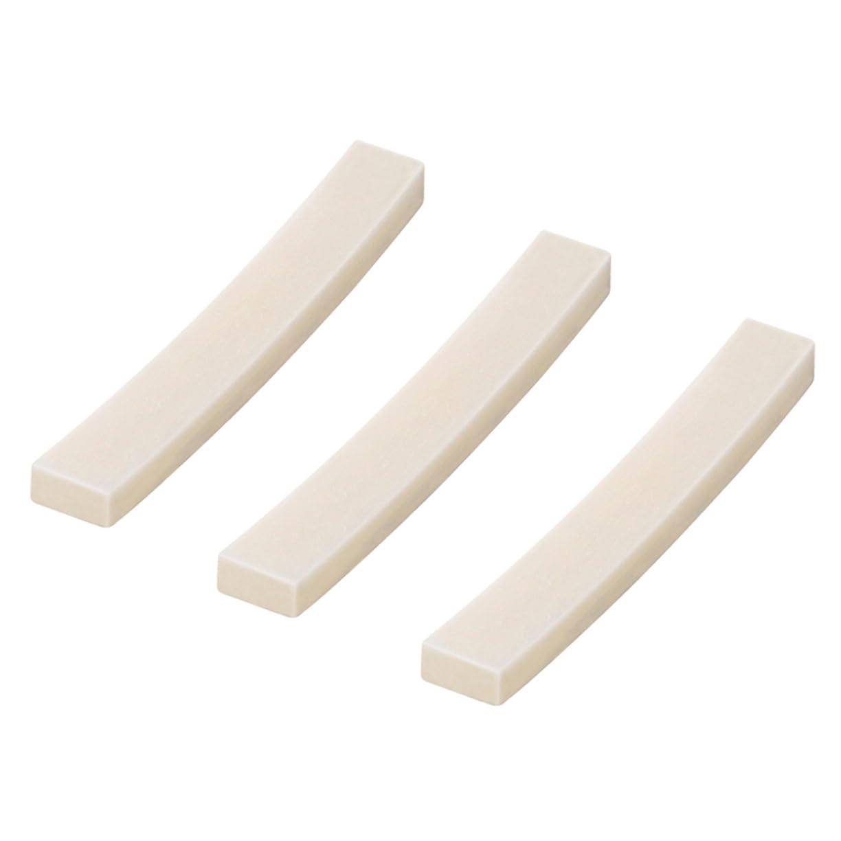 ifundom Guitar Accessories 3pcs Electric Guitar Bone Nut Replacement Nut Bridge String for Enhanced Tone