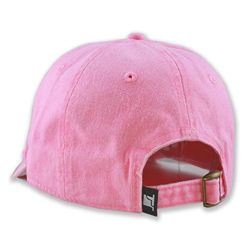 Image of The Hat Depot 100% Cotton Pigment Dyed Low Profile Dad Hat Six Panel Cap