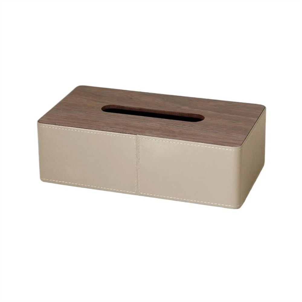 Tissue Holder Dispenser High-grade Walnut Tissue Box Indoor Dining Table Living Room Household Decoration Coffee Drawer for Living Room