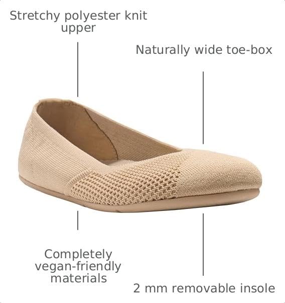 Image of Xero Shoes Women's Phoenix Knit Barefoot Ballet Flat