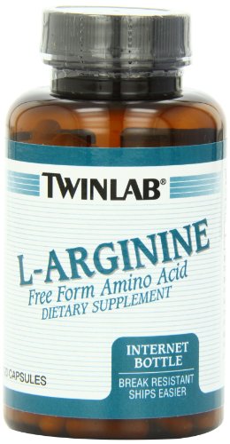 Twinlab L-Arginine 500mg Capsules, 120 Count