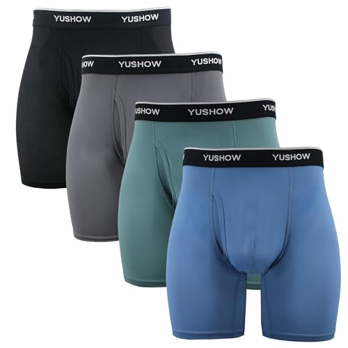 Calzoncillos cómodos YUSHOW para el día a día y oficina con diseño transpirable