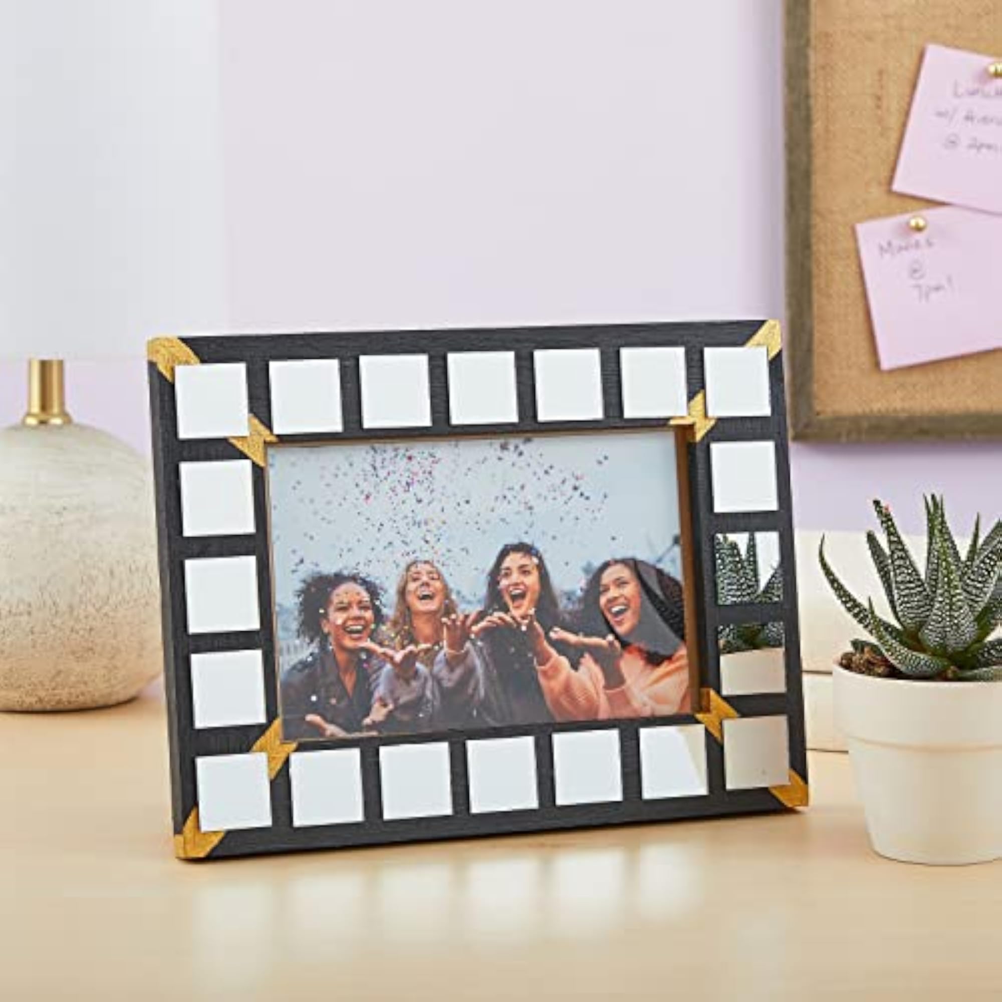 Craft Mirrors - 120-Pack Bulk Square Mirror Tiles