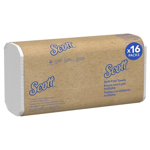 Image of Scott Professional Multifold Paper Towels, Bulk, 16 x 250 Sheets (01807)
