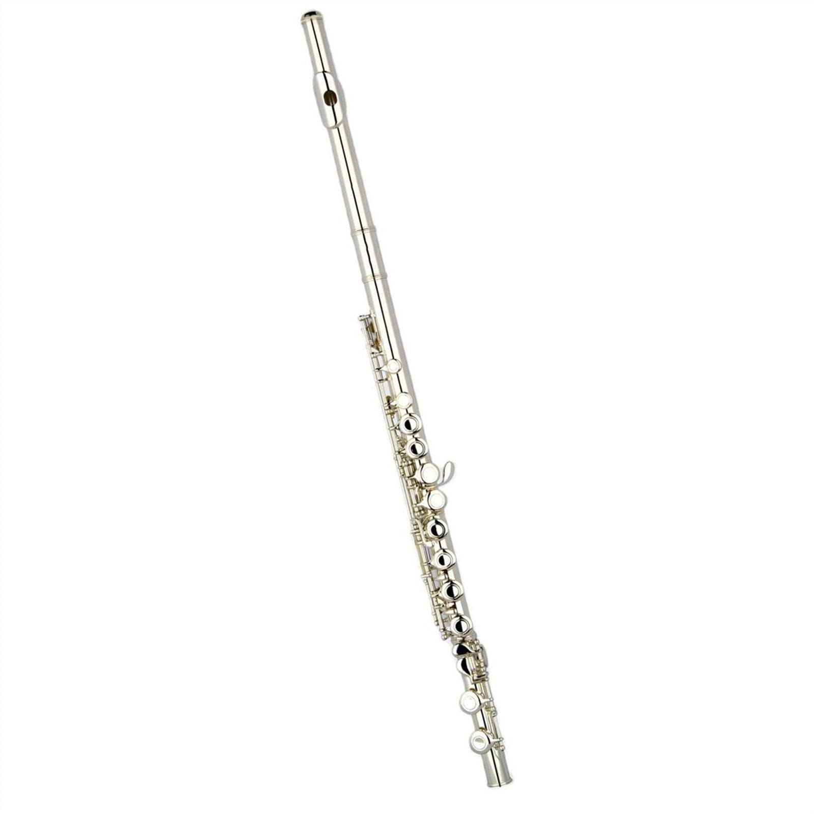 16 Fori Chiusi Split E Chiave Offset G Flauto Argentato per Orchestre Flauto Studente Flauto