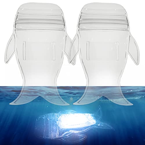 Bolsa impermeable única IPX8 Amzonly para luz de navegación LED miniatura 1