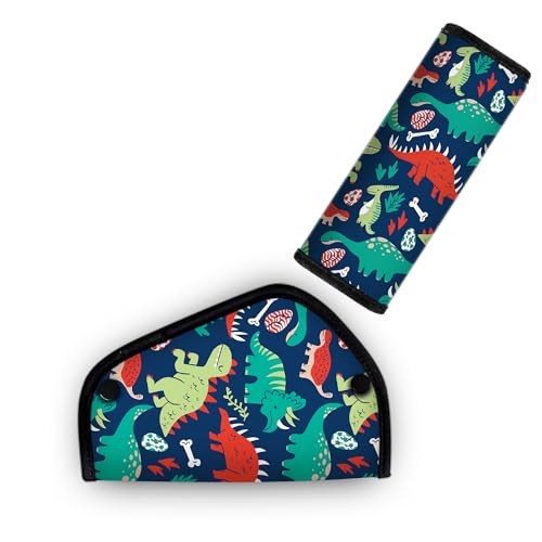 Mokiwala Shoulder & Belly Protective Padding - Soft Breathable Hypoallergenic Cushion Cover Dinosaur