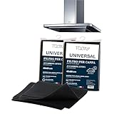 Today – 2x Filtro Universale ai Carboni Attivi per Cappe da Cucina 40x80 cm – Ritagliabile...