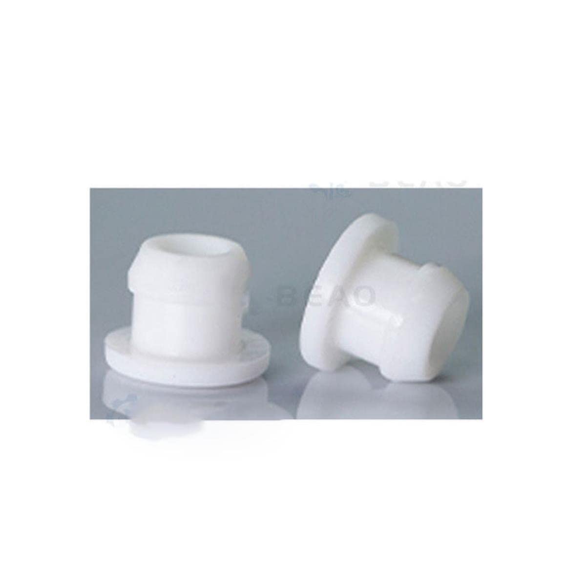 15 Tappi In Silicone Per Fori 18-19mm - Impermeabili, Per Tubi E Attrezzature (Bianco)