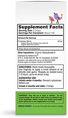 Amazon Com Wellements Organic Baby Tooth Oil For Teething Free From Dyes Parabens Preservatives 0 5 Fl Oz Baby Amazon Com Wellements Organic Baby Tooth Oil For Teething Free From Dyes Parabens Preservatives 0 5 Fl Oz Baby