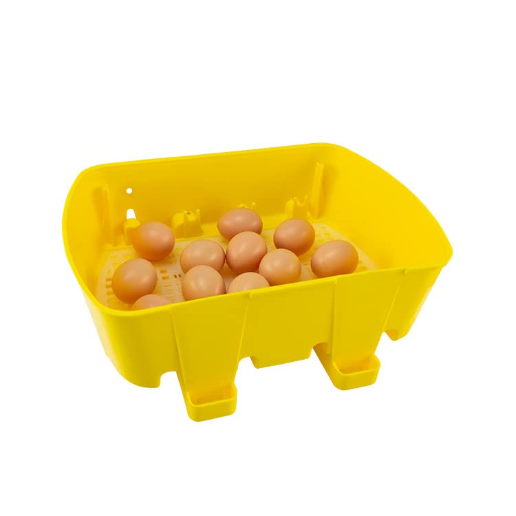 Incubadora digital semiautomática ET12 con aditivo antibacteriano Biomaster™ - River Systems - Capacidad 12 huevos de tamaño mediano o 48 pequeños