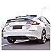 Black Spoiler Compatible for Honda Civic Hatchback 2021 22 23 11th Generation Carbon Surface Car Rear Wing(Carbon Paint)