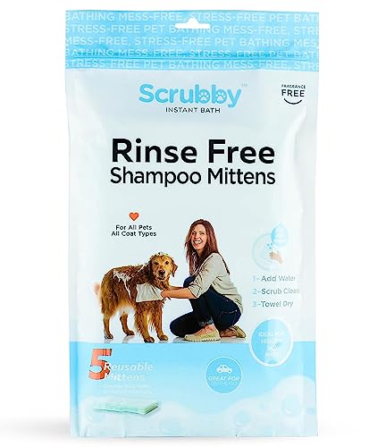 Pet Wipes, Rinse Free Shampoo Mittens for Dogs and Cats, Bath Wipes for Bathing and Washing Pets, Hypoallergenic No Rinse Wash Mitt for Grooming, Lather Wipe Dry Pet Wipes, Rinse Free Shampoo Mittens for Dogs and Cats, Bath Wipes for Bathing and Washing Pets, Hypoallergenic No Rinse Wash Mitt for Grooming, Lather Wipe Dry