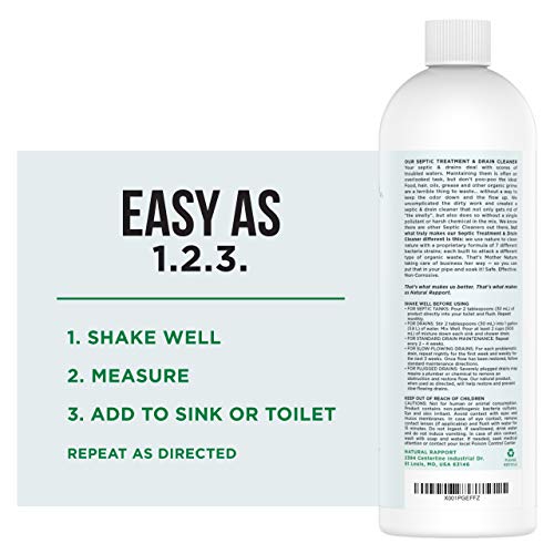 Natural Rapport Septic Treatment and Drain Cleaner The Only Septic