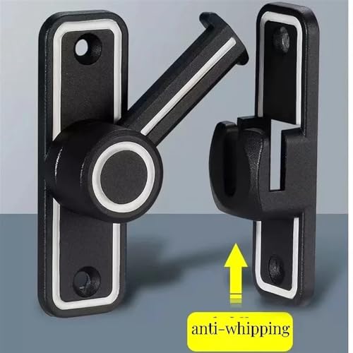 Serrure push-pull lumineuse sans perçage pour sécuriser discrètement vos portes intérieures
