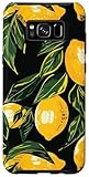 Galaxy S8+ Midnight Lemon Zest, Italian Lemons Case