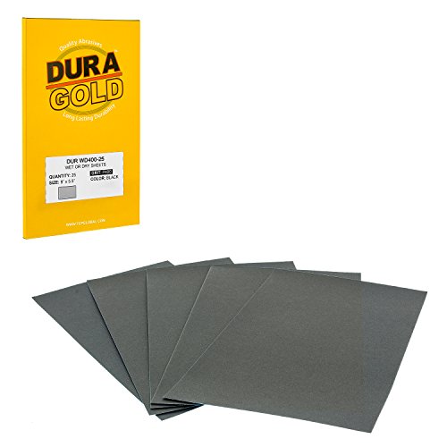 Dura-Gold - Premium - Wet or Dry - 400 Grit - Professional cut