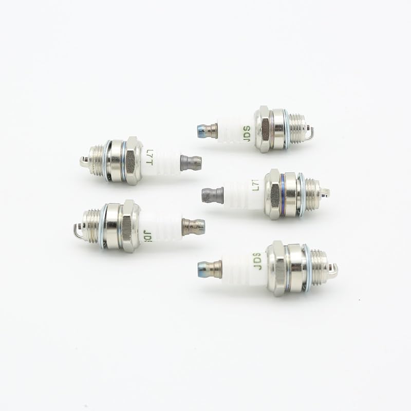 Pièces détachées 5 pièces 25cc 52cc 62cc tronçonneuse débroussailleuse bougie d'allumage for moteur 2 temps outils de Jardin rechange Ferramentas