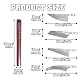 ABEST Mini Handsäge Model Craft Tools mit 4 DIY Craft Pieces Sägeblätter Modellbau Hobby DIY Hacksaw Tool Kit für Hand schneiden Modell Teile schneiden