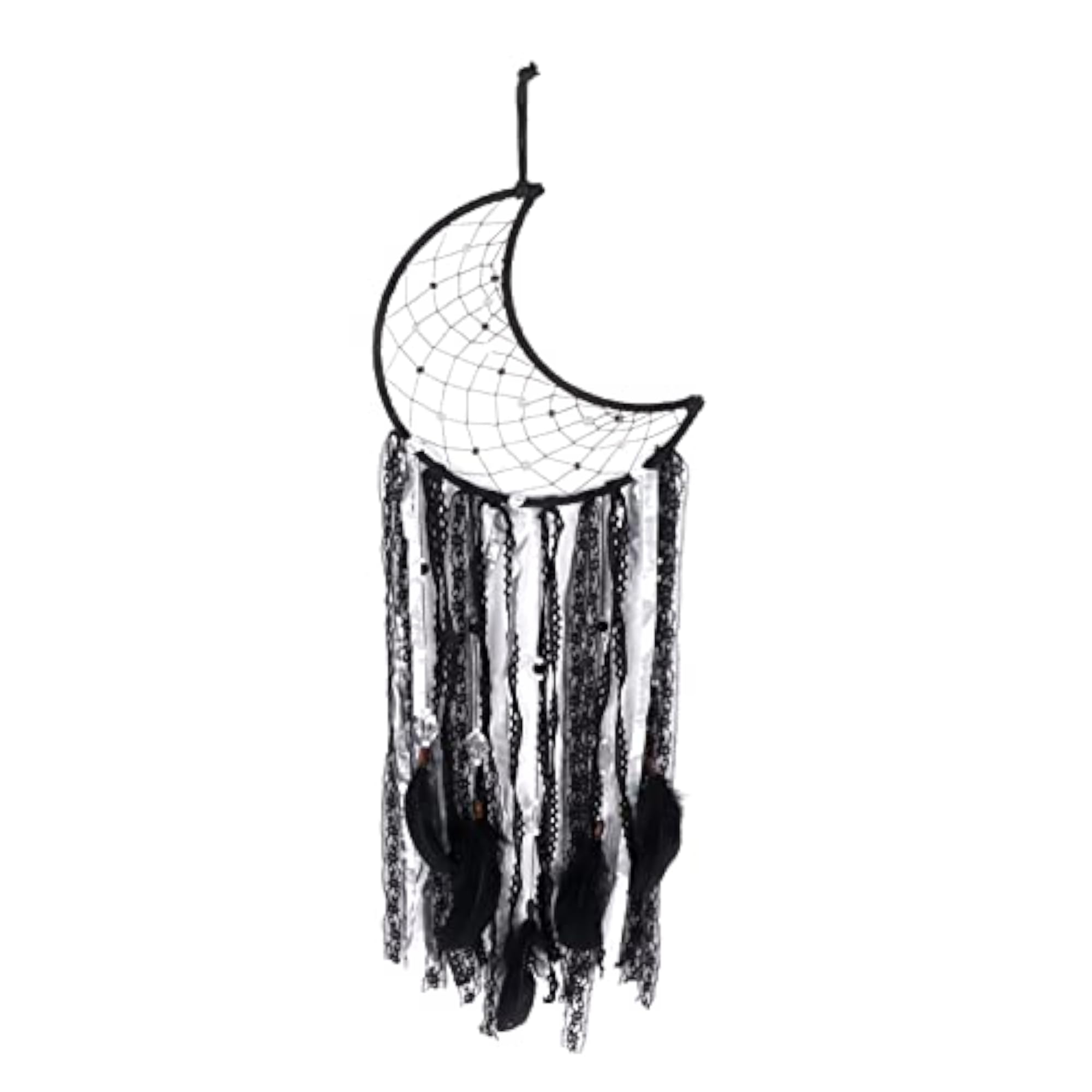 Moon Dream Catcher Handmade Eco-Friendly Decor