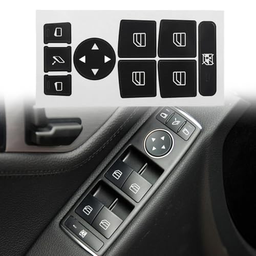 Autocollant bouton vitre W204 finition précise habitacle Classe C