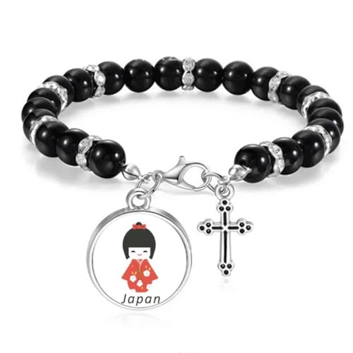 Pulsera de juguete elástica con cuentas suaves para niñas