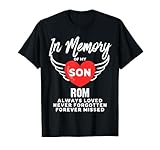 In Memory of Son Customized Personalized Gifts
