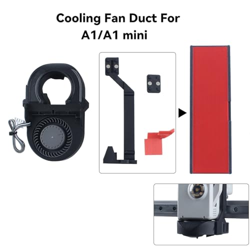 Conduit de ventilateur X1C indispensable pour stabiliser la chaleur H2D - 4