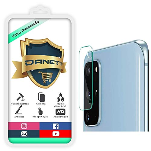 Película De Vidro Temperado Para Câmera Samsung Galaxy S20 Plus Com Tela de 6.7 Polegadas Proteção D