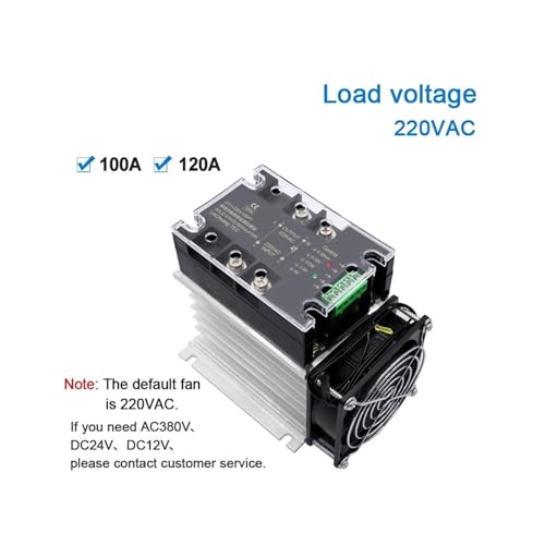 Relé regulador de Voltaje con disipador optimizado y aislamiento estructural de 100A 3