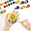 Blisstime Unfinished Wood Circles for Crafts, Wood Rounds for Crafts, Round Discs for Painting, Writing, DIY Supplies, Engraving and Carving, Home Decorations (3" 36 Pcs) #2