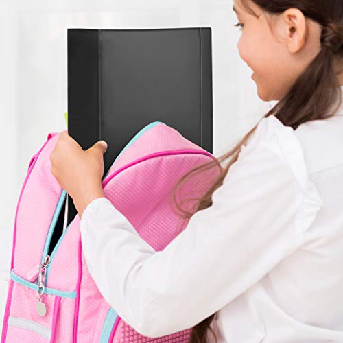 Fichário Universitário c/4 Argolas (A4), Acrimet, (Cor Preto)