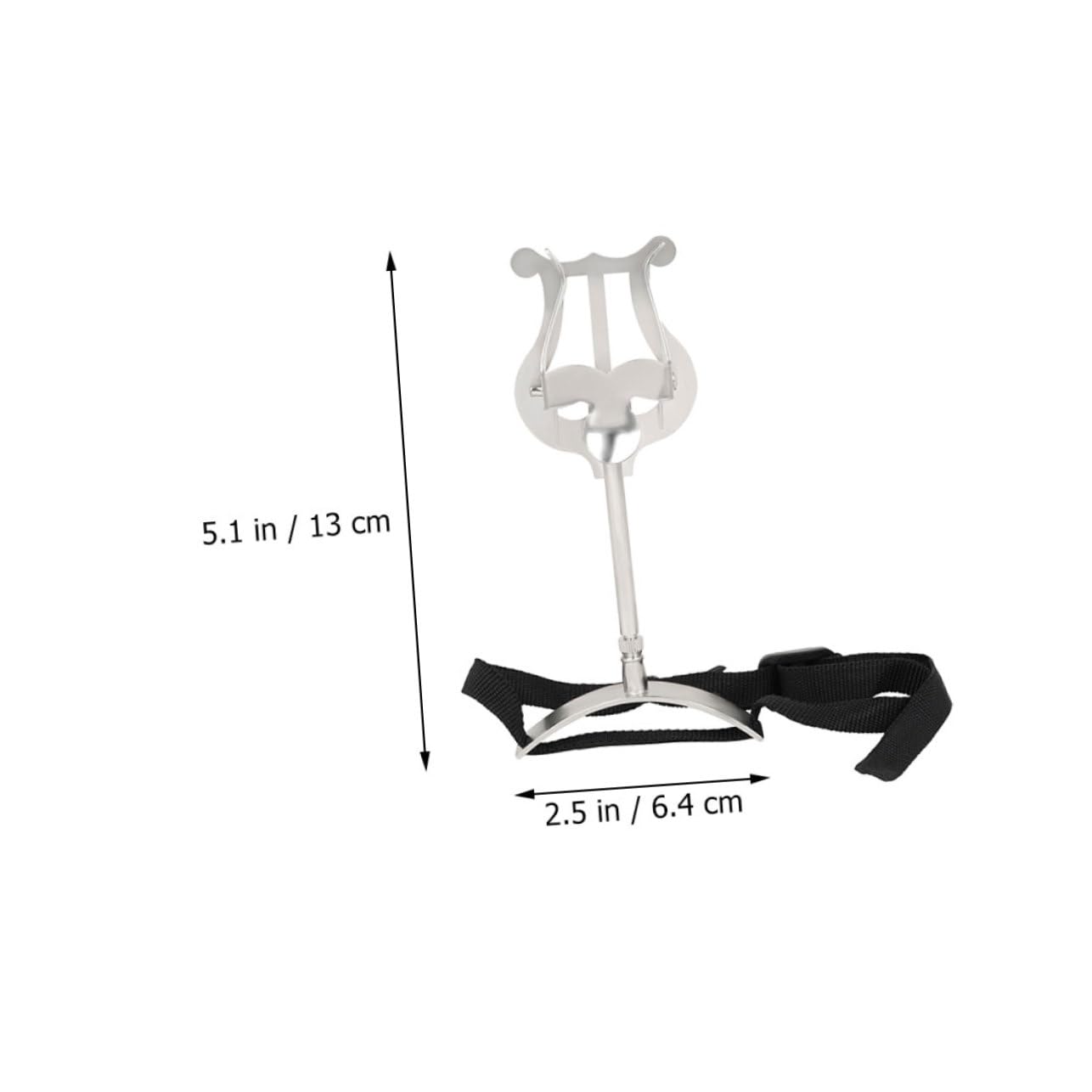 BESPORTBLE Music Score Stand for Euphonium Compact Design Metal Construction for Performance
