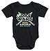 MoonWorks® Baby Body Das Wars ab jetzt Habe ich die Macht schwarz 6-12 Monate