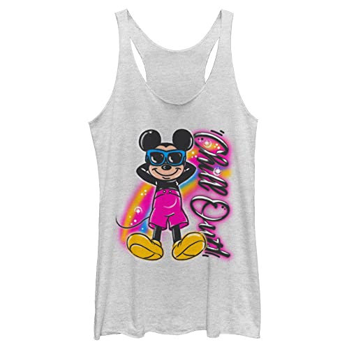 Chemise Mickey Disney effet aérographe artistique coupe fluide haut