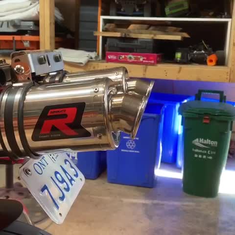 Yamaha FZ6 FAZER 600 S1 2004 - 2010 Exhaust Silencer Muffler OV DB Killer Medium EXHAUST OFFICIAL