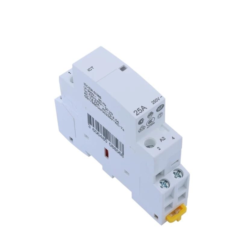 Contacteur domestique modulaire iCT 2P 25 A 2NO 220V 50/60Hz pour rail DIN