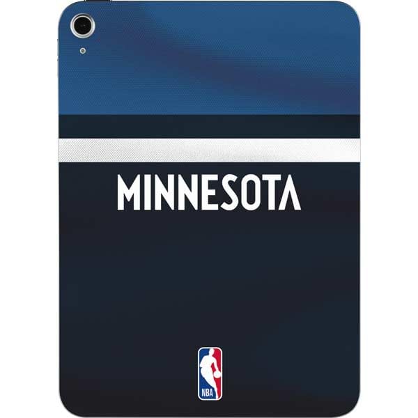 Skinit Decal Tablet Skin Compatible with iPad 11th Gen (2025) - Officially Licensed NBA Minnesota Timberwolves Jersey Design