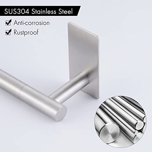 Kes 23.6 Inch Adhesive Towel Bar For Bathroom Wall, Bath Towel Holder, Towel Rack No Drill, Sus304 Stainless Steel Brushed Finish, Bth7300S60-2 #TOP3