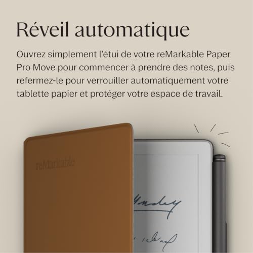 Housse en cuir reMarkable Book Folio évitez les rayures Paper Pro