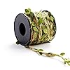 33 feet Natural Twine Green Leaf Ju...