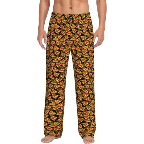 Pantalon de pyjama respirant homme fini la chaleur avec la pizza 3D